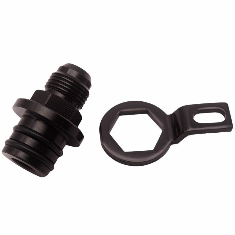 Aluminum Block Breather Fitting to 10AN For Honda Acura Integra B16 B18 Engines - Image 4