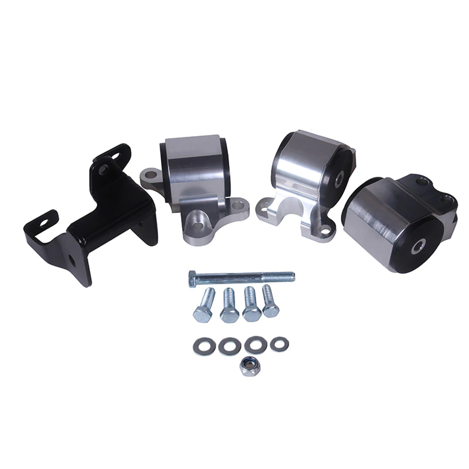 96-00 Honda Civic EK 3 Bolt Left Engine Mount Kit B-Series Race Bushings