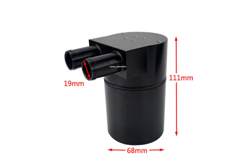 Billet Aluminum Air Oil Separator Catch Can Kit for BMW N20 N26 F20 F30 - Image 13