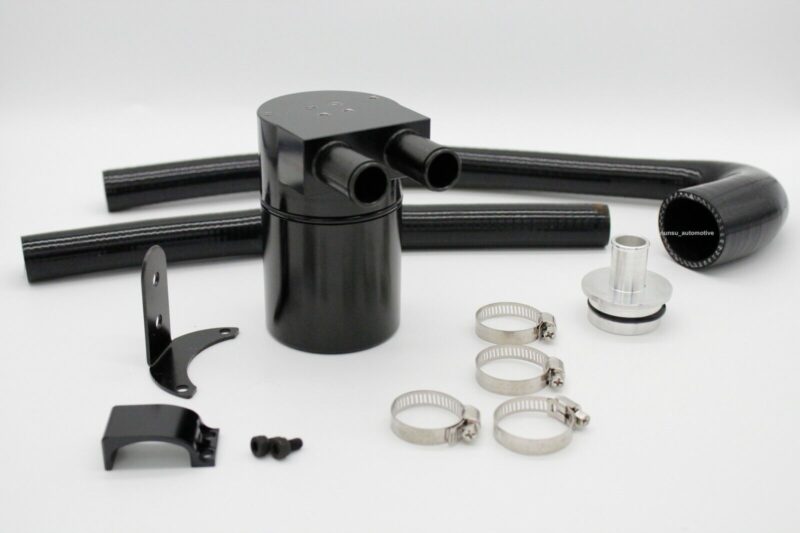 Billet Aluminum Air Oil Separator Catch Can Kit for BMW N20 N26 F20 F30