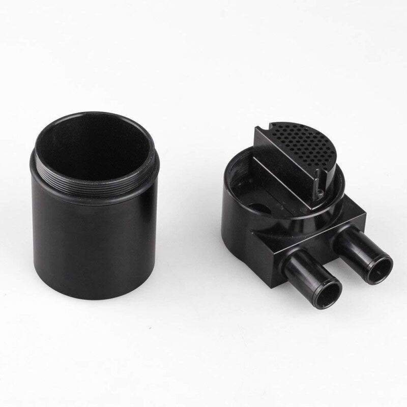Double Baffled Oil Catch Can Kit with Silicone Hoses for BMW N54 135i 335i 535i - Image 11