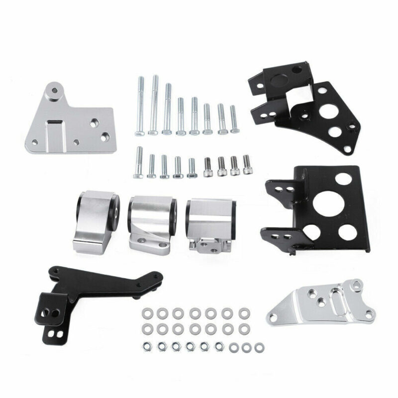 EKK2 96-00 Honda Civic K-Series Swap Motor Mount Kit 70A Busings - Image 3