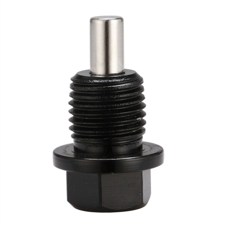 M12x1.25 Universal Magnetic Oil Drain Plug Aluminum With Crush Washer - Image 4