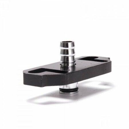 Black Aluminum Toyota Fuel Pressure Regulator FPR Adapter Bracket