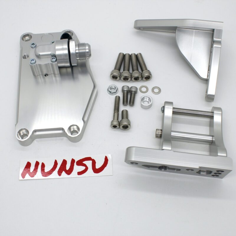K20 K24 Electric Water Plate Kit K Series Billet Alternator Brackets Fittings - Image 10