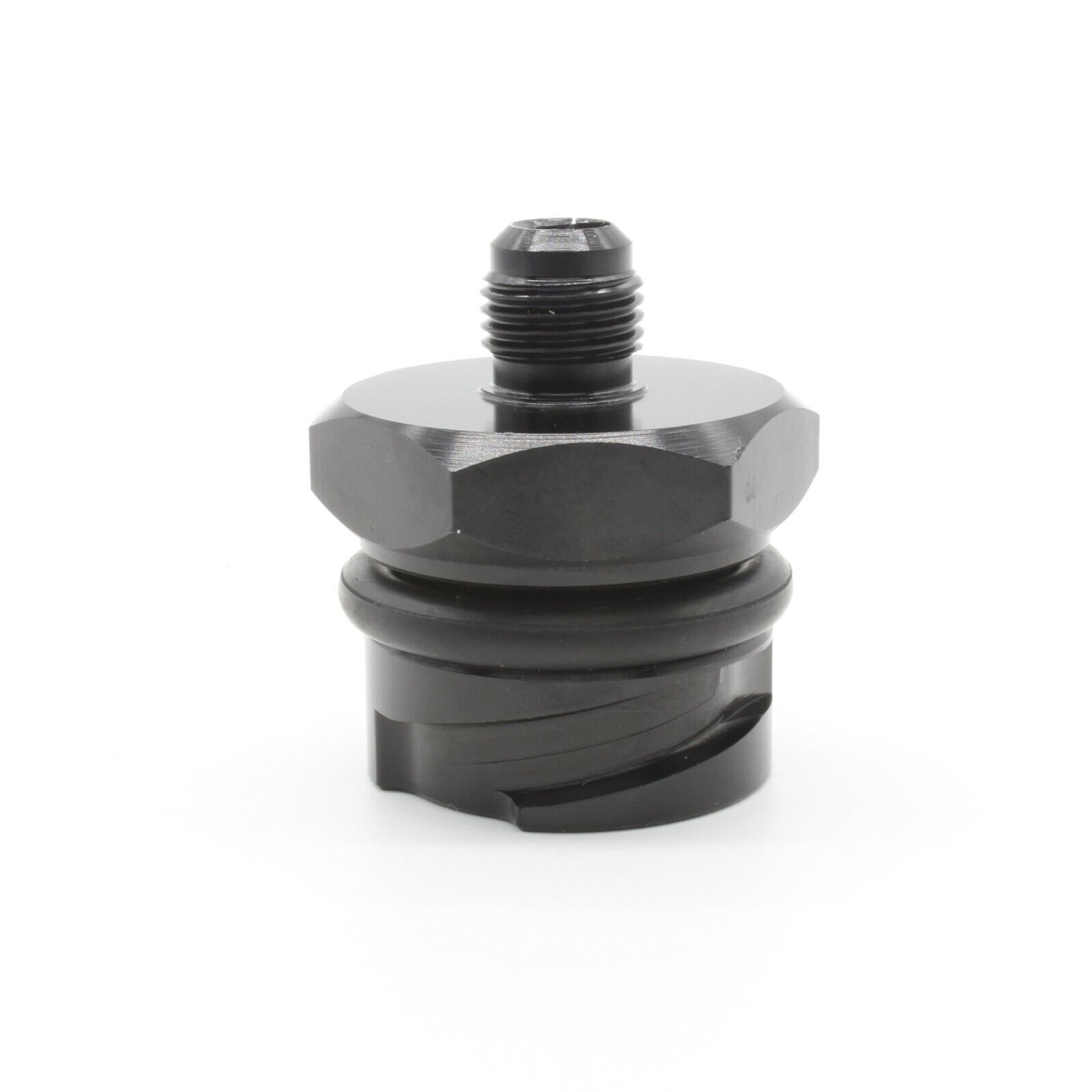 Aluminum Valve Cover Oil Cap with 6AN Fitting For LSX LS1 LS2 LS3 LS6 LS7