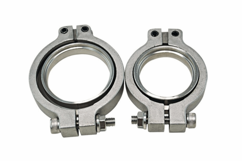 For TiAL 44mm Wastegate V-Band Clamp Set Kit with Screws Nuts and Seals - Image 4