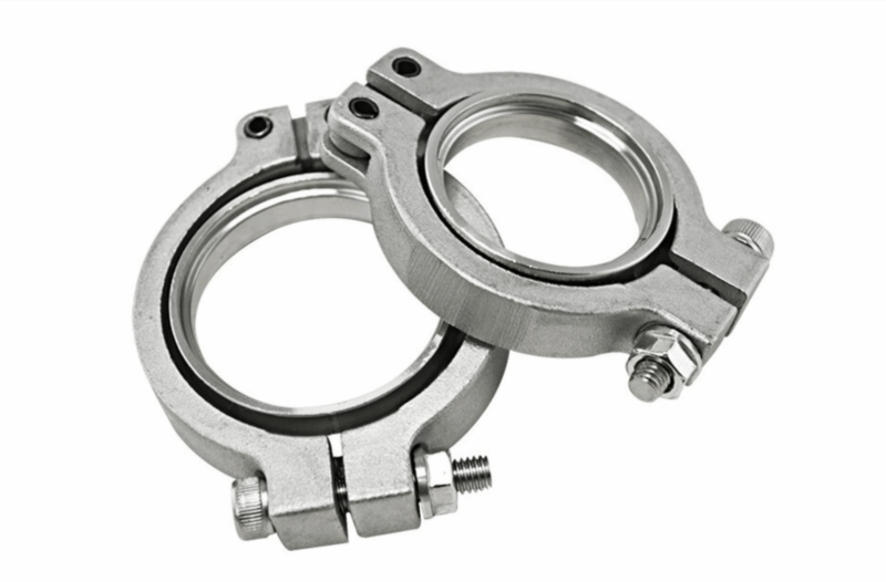 For TiAL 44mm Wastegate V-Band Clamp Set Kit with Screws Nuts and Seals - Image 5