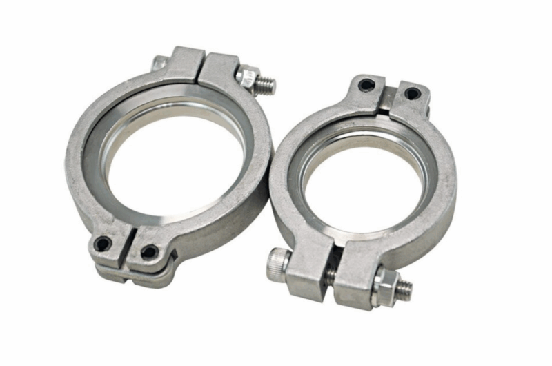 For TiAL 44mm Wastegate V-Band Clamp Set Kit with Screws Nuts and Seals
