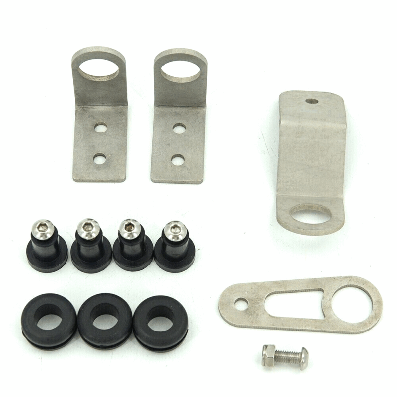 Honda Bolt On Radiator Bracket Kit for Half Radiator 92-95 Civic EG EK Integra - Image 3