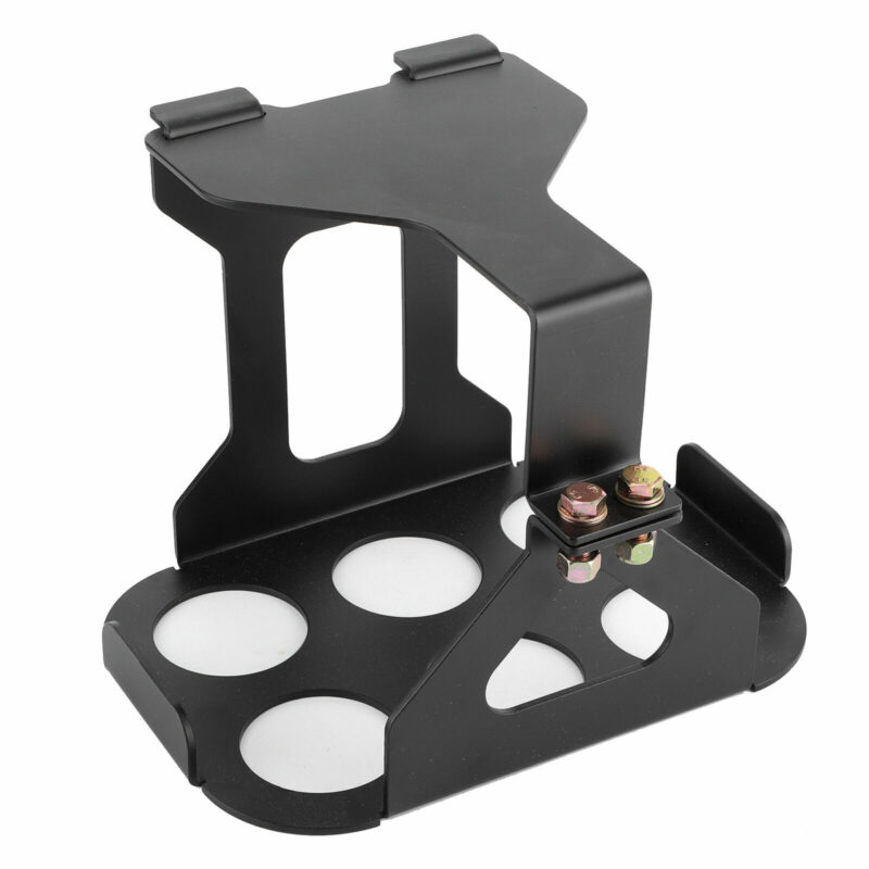 Steel Optima Battery Relocation Tray Hold Down Red Yellow Blue Top D34 D78 - Image 3