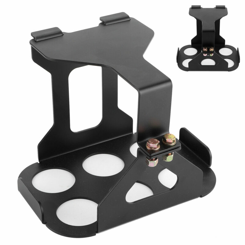 Steel Optima Battery Relocation Tray Hold Down Red Yellow Blue Top D34 D78 - Image 5