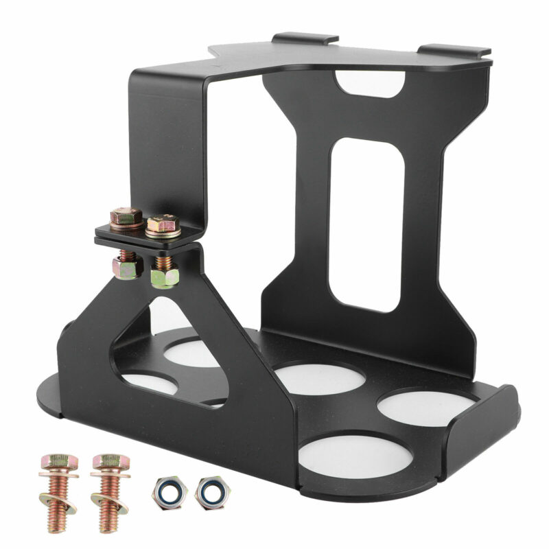 Steel Optima Battery Relocation Tray Hold Down Red Yellow Blue Top D34 D78