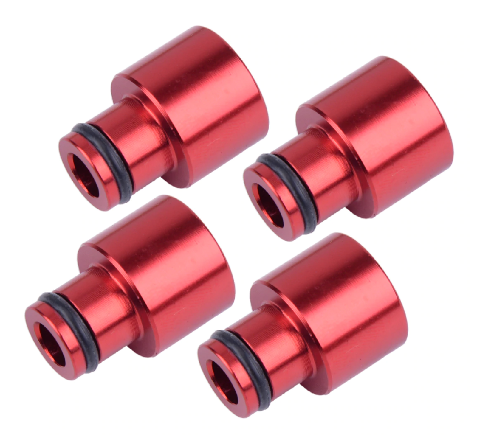 Fuel Injector Top Hat Adapters for Honda Civic Acura RDX B16 B18 D16 Engines