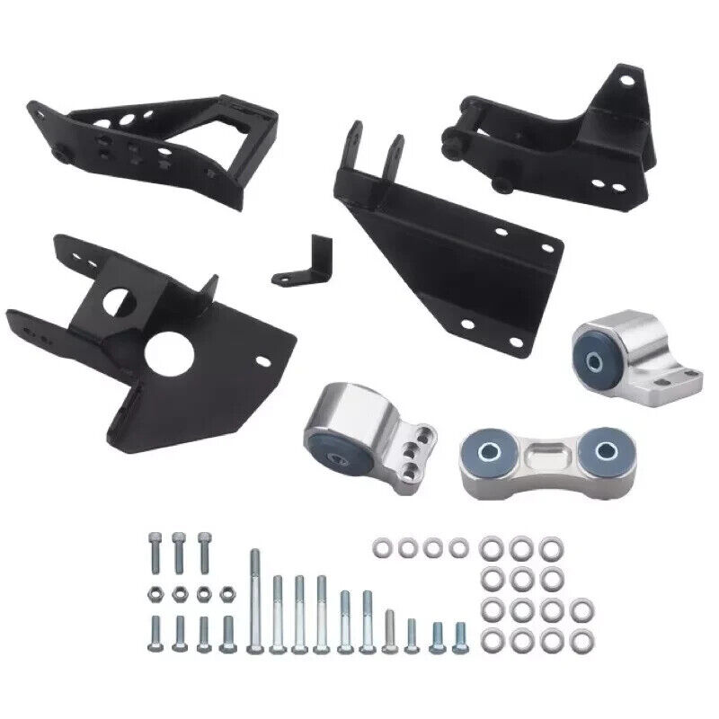 Honda Motor Engine Mounts Kit EF K Series Swap 88-91 Civic CRX EFK2 70A K20 K24