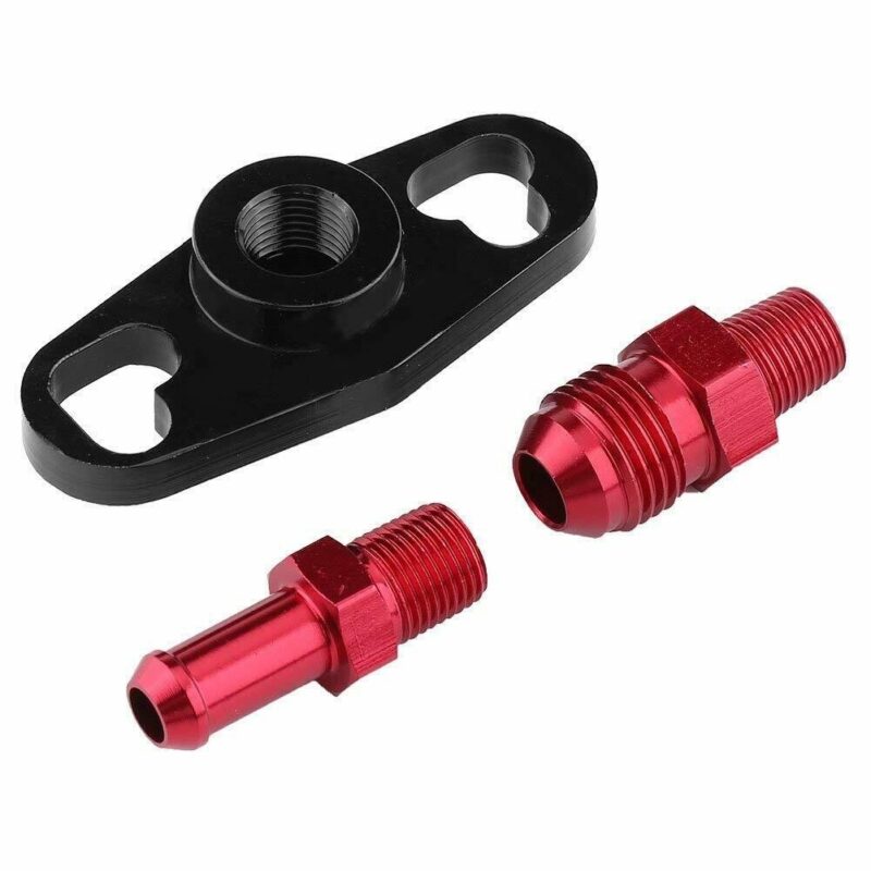 Fuel Pressure Regulator FPR Adapter Kit for Nissan Toyota SR20DET 240SX 1/8NPT - Image 5