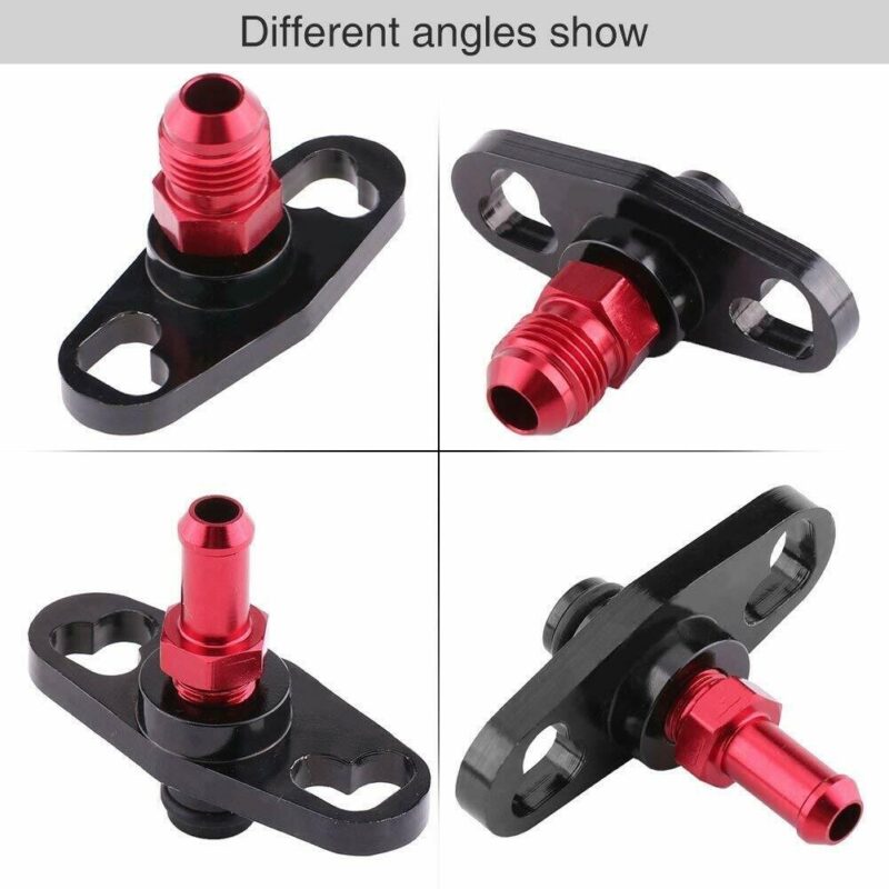 Fuel Pressure Regulator FPR Adapter Kit for Nissan Toyota SR20DET 240SX 1/8NPT - Image 8