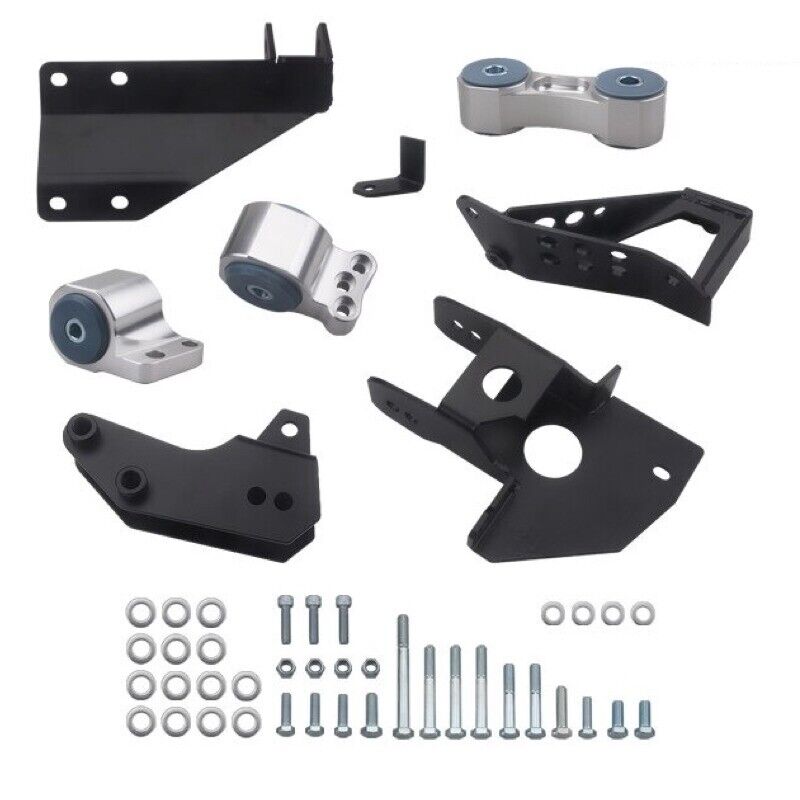 Honda Motor Engine Mounts Kit EF K Series Swap 88-91 Civic CRX EFK2 70A K20 K24