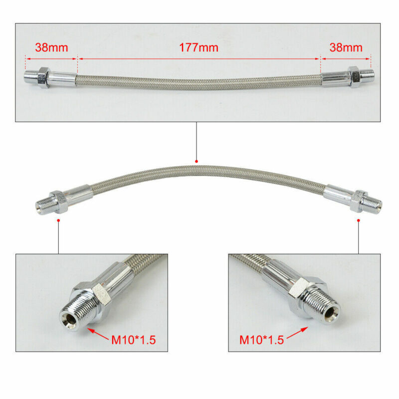 LS Cylinder Head Coolant Steam Port Crossover Throttle Body Bypass Hose Kit LS1 - Image 6