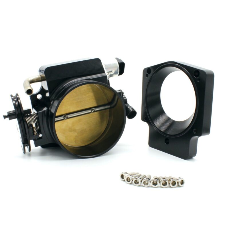 102mm Throttle Body With TB Spacer IAC TPS Sensors for Chevy LSX LS1 LS2 LS3 LS7