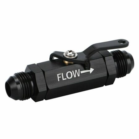 Aluminum -10AN Shut Off Valve Universal AN19 Fitting Black