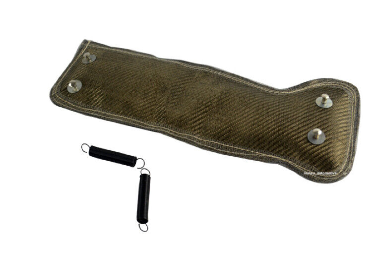 Titanium Turbo Blanket Heat Wrap for Subaru WRX STI Legacy EJ25 VF22 and VF42